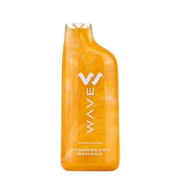 Best Deal Wavetec Wave 8000 Puffs Disposable Vape 18mL Strawberry Banana