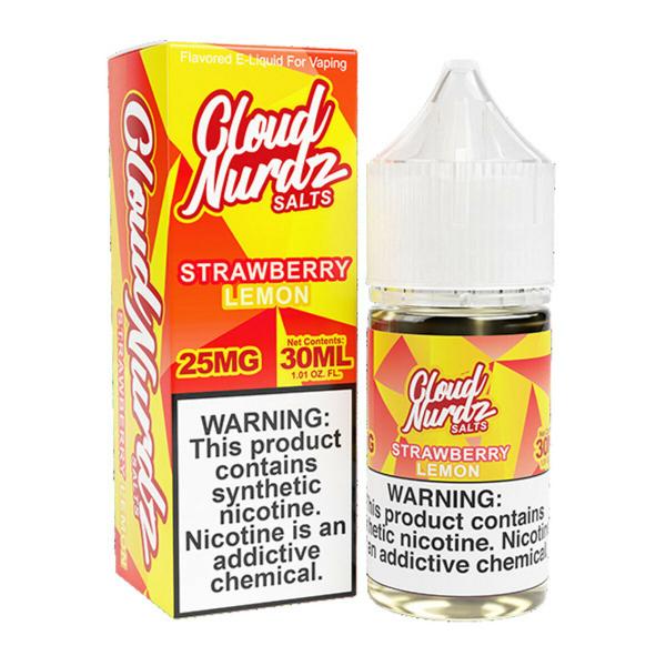 Best Deal Cloud Nurdz Salts Vape Juice 30mL Strawberry Lemon