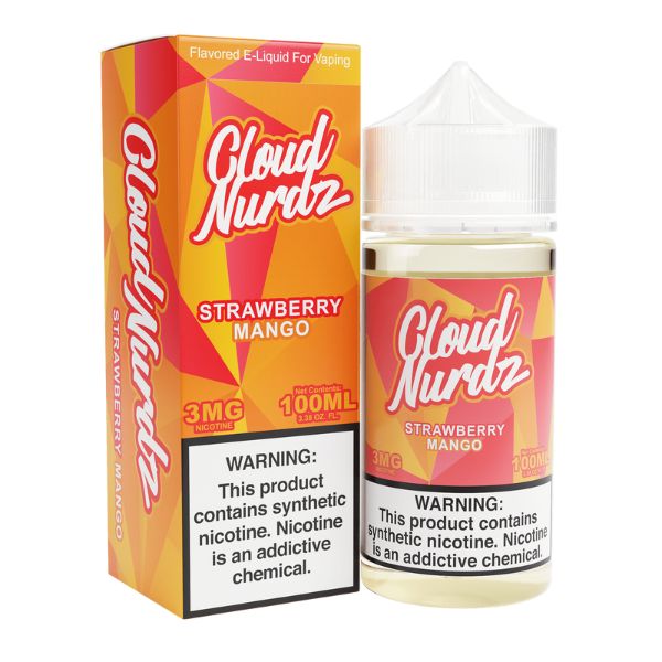 Best Deal Cloud Nurdz TFN Vape Juice 100mL - Strawberry Mango