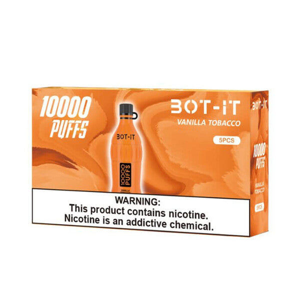 BOT-IT 10000 Puffs Rechargeable Vape 5 Pack