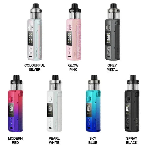 VooPoo Drag S2 Kit (Pod System) Best Colors