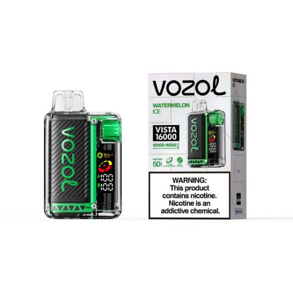 Best Deal Vozol Vista 16,000 Puffs Disposable 5 Pack - Watermelon Ice