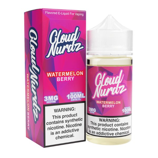 Best Deal Cloud Nurdz TFN Vape Juice 100mL - Watermelon Berry