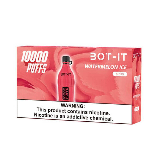 BOT-IT 10000 Puffs Rechargeable Vape 5 Pack