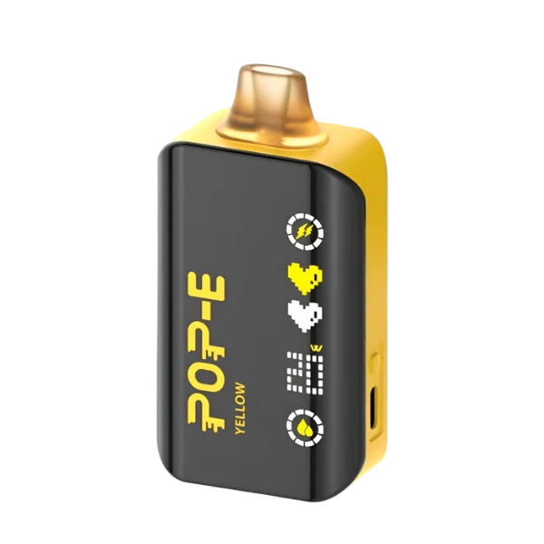 POP-E 24,000 Disposable Vape Best Deal Yellow