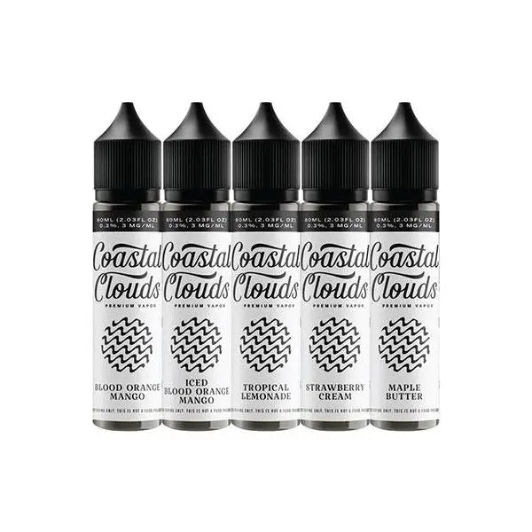 Coastal Clouds Vape Juices 60mL Best Flavors