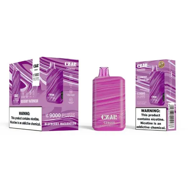 Czar CZ9000 9000 Puffs Disposable Vape 17mL 5 Pack