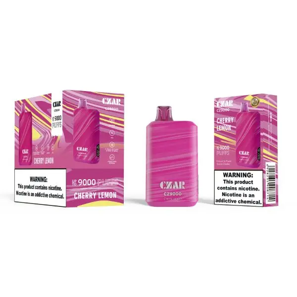 Czar CZ9000 9000 Puffs Disposable Vape 17mL 5 Pack