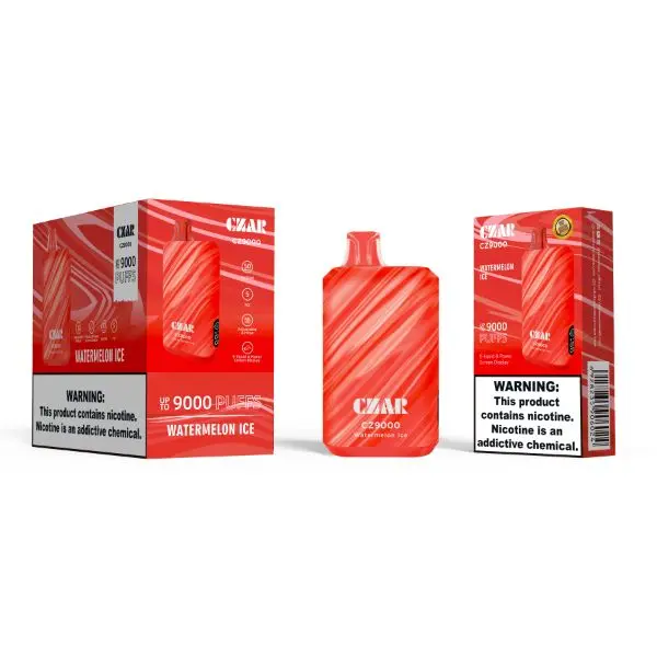 Czar CZ9000 9000 Puffs Disposable Vape 17mL 5 Pack