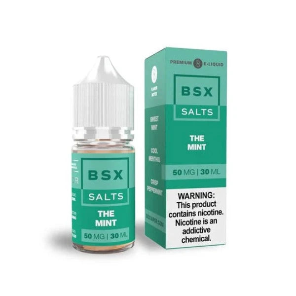 Best Deal Basix Salts by Glas Vape Juice  30ML The Mint