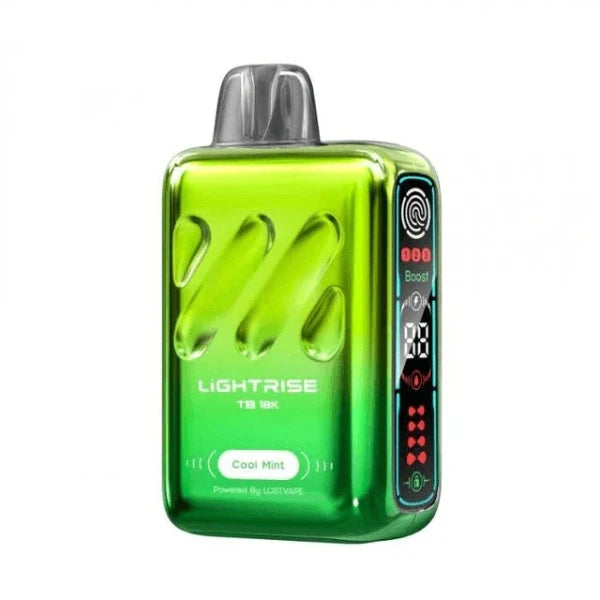 Best Deal Lost Vape Lightrise TB 18K Disposable Vape 18mL Cool Mint