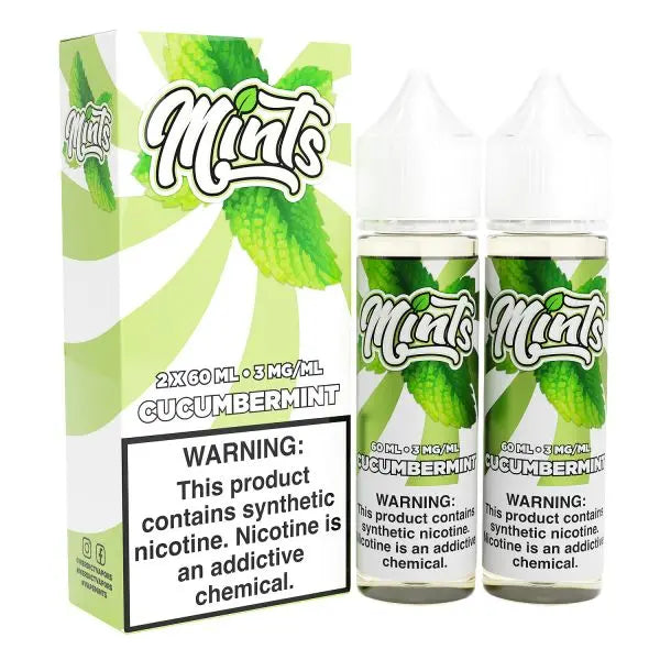 Mints 2x60ML Vape Juice Best Flavor Cucumbermint