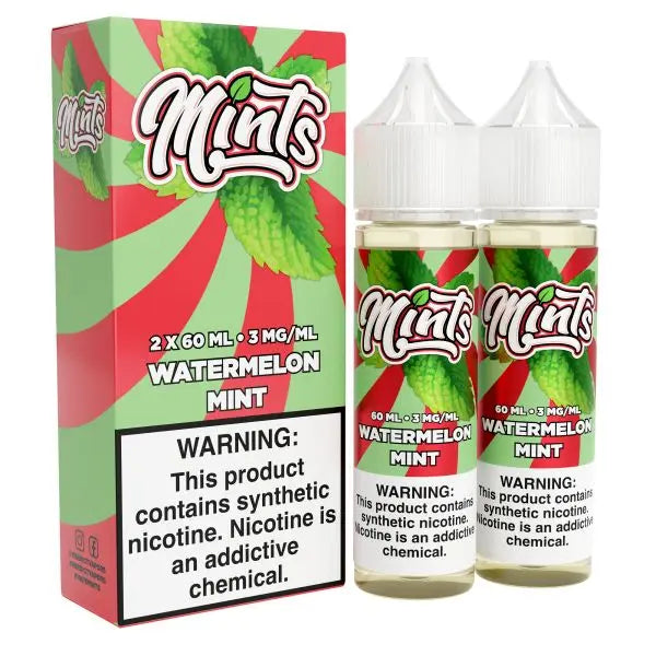 Mints 2x60ML Vape Juice Best Flavor Watermelon Mint