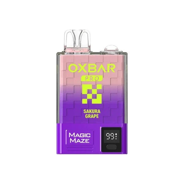 Best Deal OXBAR Magic Maze Pro 10000 Puffs Recharge Vape 18mL Sakura  Grape