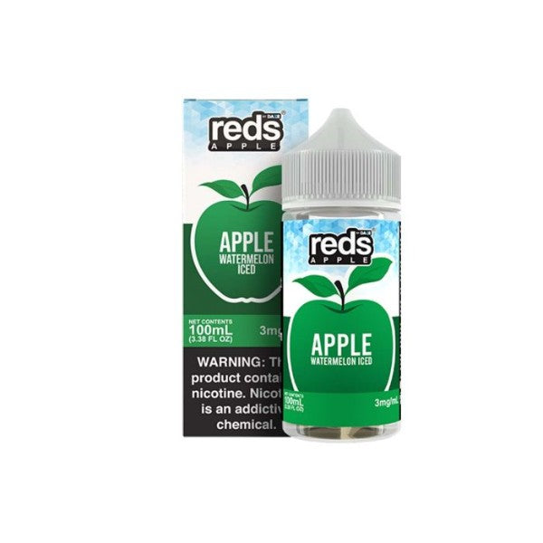 7Daze Reds 100mL Vape Juice Best Flavor Watermelon Iced