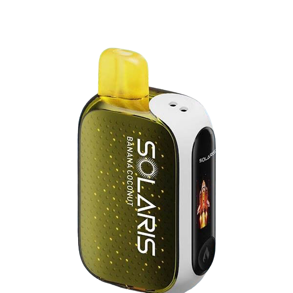 Best Deal Solaris 25K Puffs Rechargeable Vape 18mL Banana Coconut