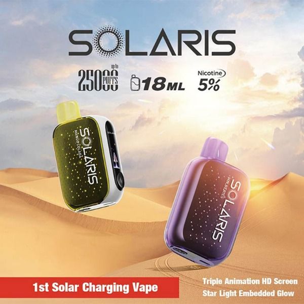 Best Deal Solaris 25K Puffs Rechargeable Vape 18mL