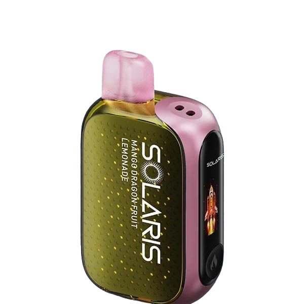 Best Deal Solaris 25K Puffs Rechargeable Vape 18mL Mango Dragon Fruit Lemonade