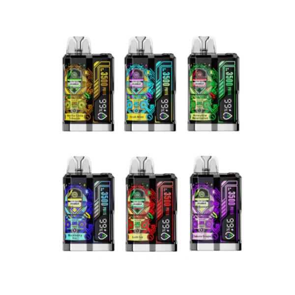 Zovoo Drag Bar B3500 Puffs Disposable Vape 8mL Best Flavors