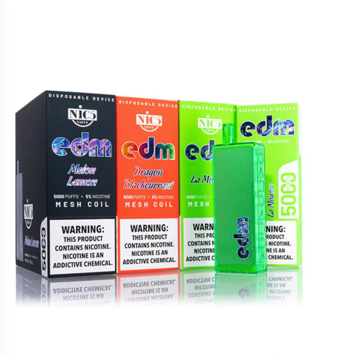 Nic5 EDM 5000 Puffs Disposable 5-Pack