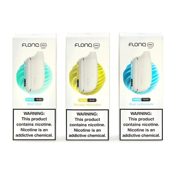 Best Flavors  FLONQ Max Smart 10,000 Puffs Disposable Vape 14mL