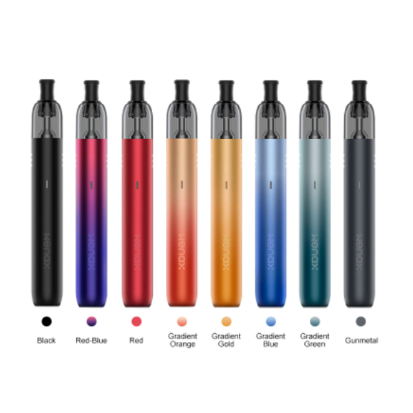 GeekVape Wenax M1 0.8ohm Kit Best Colors Black Red Blue Red Gradient Orange Gradient Gold Gradient Blue Gradient Green Gunmetal