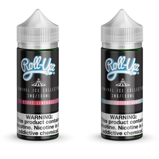 Juice Roll-Upz Carnival Collection 100mL Vape Juice Best Flavors