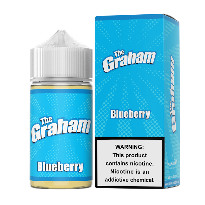 The Graham Vape Juice 60mL Best Flavor Blueberry