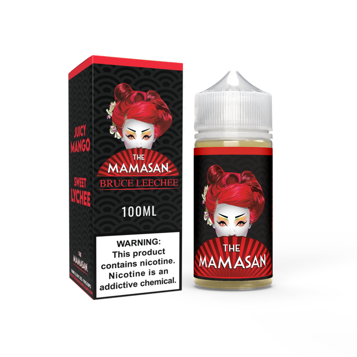 The Mamasan  Vape Juice 100mL Best Flavor Bruce Leechee