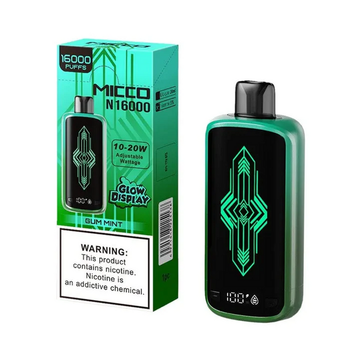 Gum Mint MICCO N16000 Disposable Vape