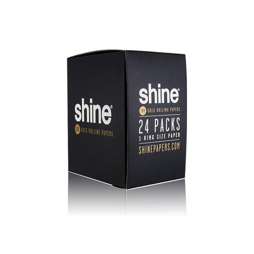 Shine King Size Rolling Papers 24-Pack Wholesale