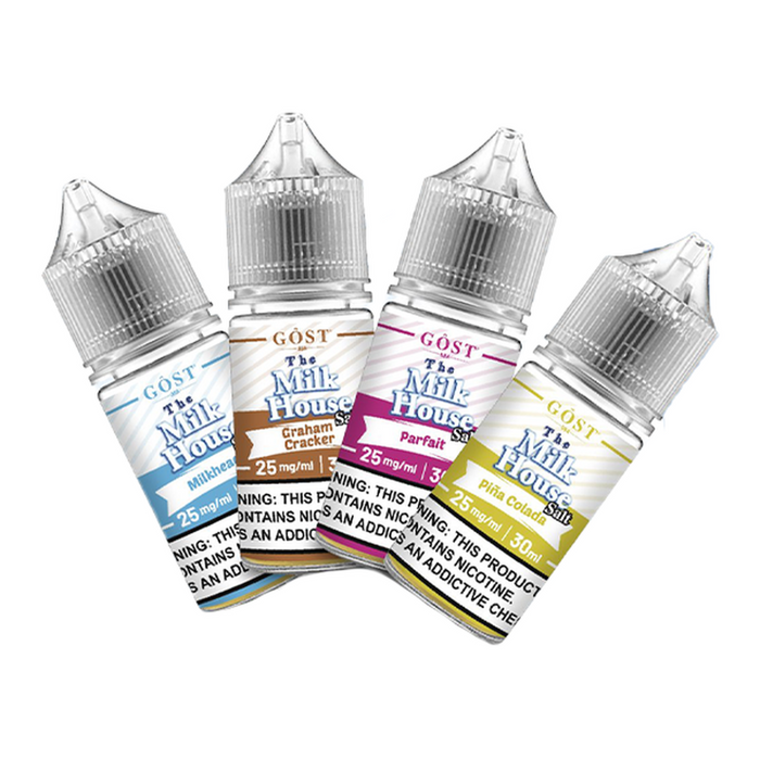 The Milk House Salts Vape Juice 30mL Best Flavors