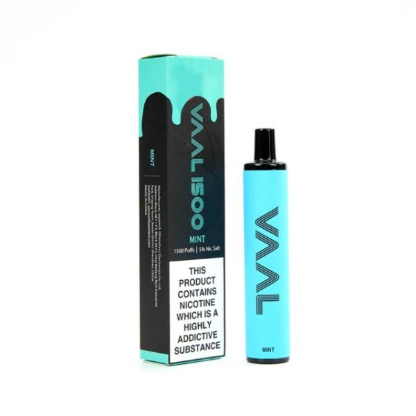 VAAL 1500 Puffs Single Disposable Vape 5mL Best Flavor Mint