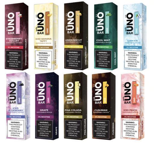 SKOL UNO Bar Disposable Pod Device 5% Best Flavors