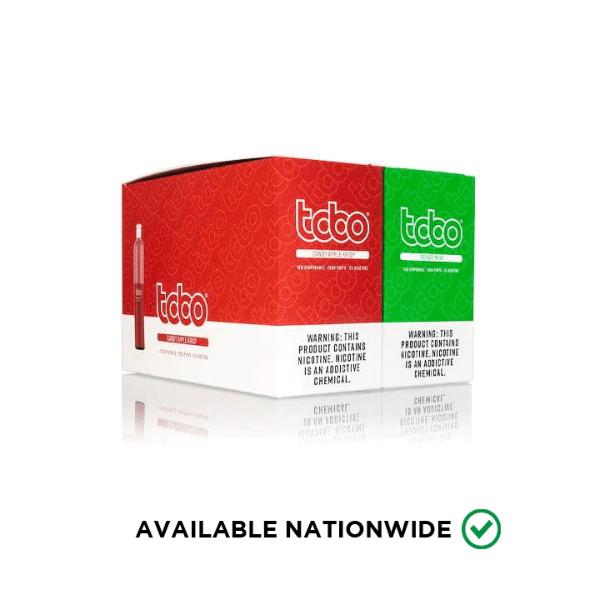 Tobo 2500 Puffs Disposable Vape 6.5mL 10 Pack Best Flavors