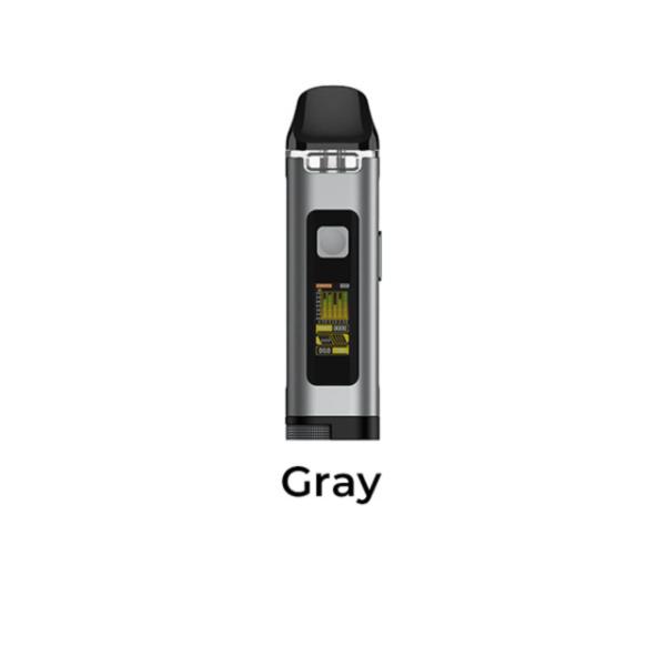 Uwell Crown D Pod Mod Vape Kit Best Color Gray