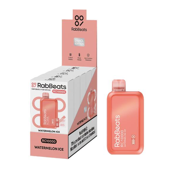 Best Deal RabBeats RC10000 10000 Puffs Disposable Vape 18mL Watermelon Ice