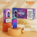 Yibla 6500 Puffs Disposable Vape 18mL Best Flavor Peach Mango Watermelon Ice