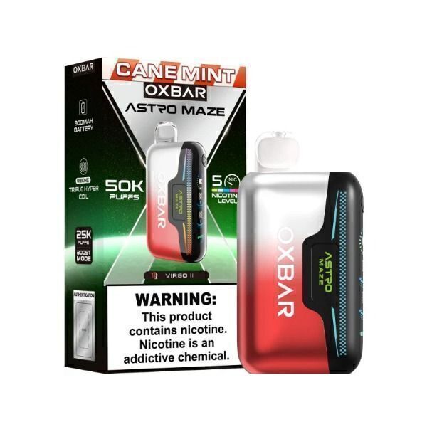OXBAR Astro Maze 50,000 Puffs Disposable - $13