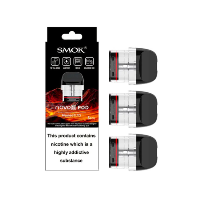 SMOK Novo 5 Replacement Pods 3-Pack