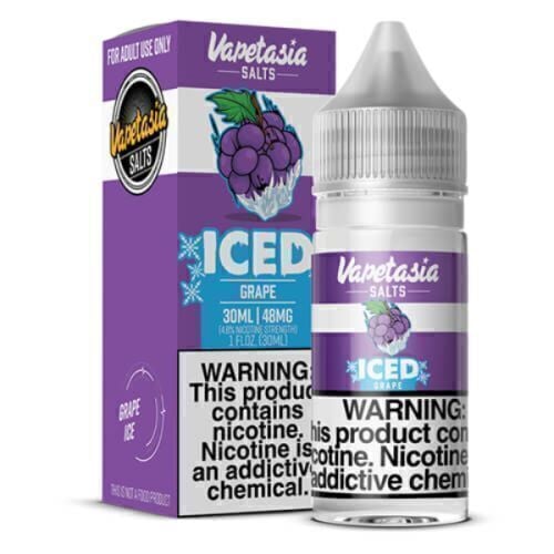 ICED Grape E-Liquid By Vapetasia Killer Fruits NTN SALTS - 30ml