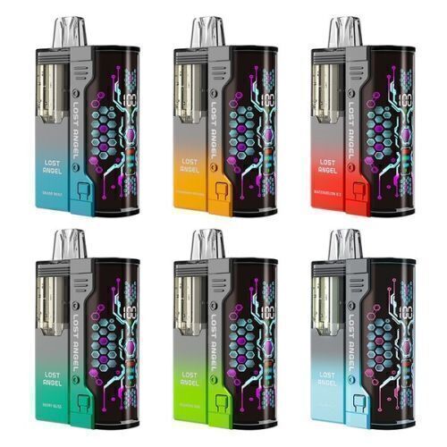 Lost Angel Mate 50,000 Puffs Disposable Kit 5-Pack - Ejuices Wholesale
