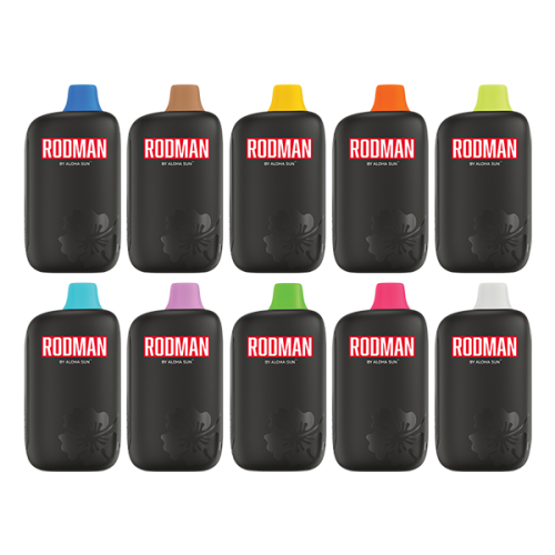 Dennis Rodman 9100 Puffs all Flavors by Aloha 9k